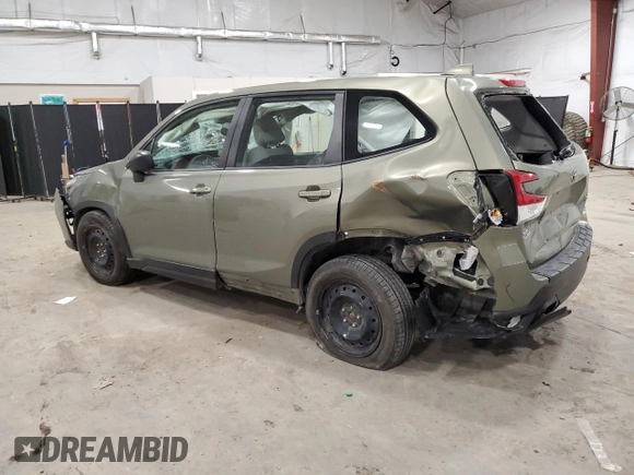 2021 Subaru Forester with VIN JF2SKAAC7MH491824, listed as a Copart auction lot 48983135 with 38,663 mi miles and Salvage title. Bid and sale history available at DreamBid. Image 2.