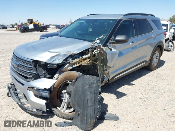 2023 Ford Explorer XLT с VIN 1FMSK8DH9PGA13716, выставлен на аукционе IAAI как лот 42054170 с пробегом 27 243 миль миль и . История ставок и продаж доступна на DreamBid. Изображение 17.