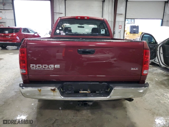 2003 Dodge Ram 2500 ST with VIN 3D7KA28D43G811802, listed as a Copart auction lot 41877235 with 141,723 mi miles and Salvage Title. Bid and sale history available at carsss.com. Image 6.