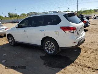 2016 Nissan Pathfinder SL with VIN 5N1AR2MMXGC608678, listed as a Copart auction lot 58005545 with 154,595 mi miles and Salvage title. Bid and sale history available at DreamBid. Image 2.