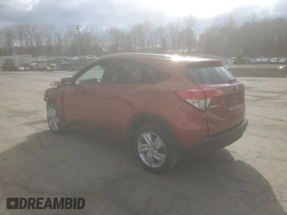 2019 Honda HR-V EX-L with VIN 3CZRU6H75KM710005, listed as a Copart auction lot 50162035 with 173,352 mi miles and Salvage Title. Bid and sale history available at carsss.com. Image 2.