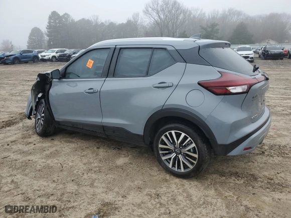 2023 Nissan Kicks SV with VIN 3N1CP5CV4PL561878, listed as a Copart auction lot 86867024 with 44,960 mi miles and Salvage Title. Bid and sale history available at carsss.com. Image 2.