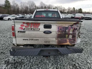 2013 Ford F-150 XL with VIN 1FTMF1CM7DKE41350, listed as a Copart auction lot 47526385 with 210,727 mi miles and Salvage Title. Bid and sale history available at carsss.com. Image 6.
