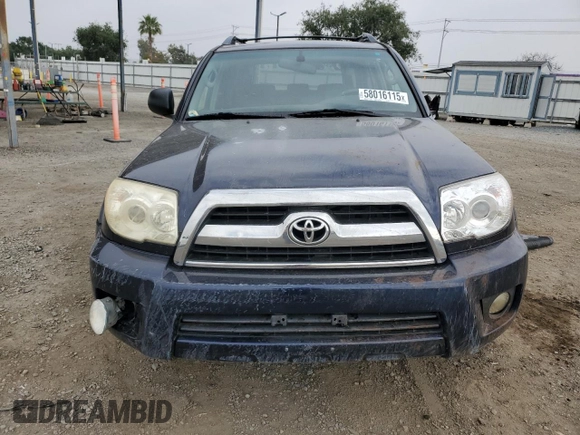 2008 Toyota 4Runner SR5 with VIN JTEBU14R08K017002, listed as a Copart auction lot 58016115 with 197,157 mi miles and Salvage title. Bid and sale history available at DreamBid. Image 5.