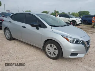 2020 Nissan Versa S z VIN 3N1CN8DV6LL885057, wystawiony jako IAAI lot #41928249 z przebiegiem 55 910 mil mil oraz . Historia ofert i sprzedaży dostępna na DreamBid. Obrazek 1.
