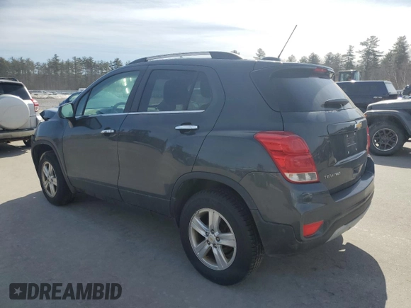 2017 Chevrolet Trax LT with VIN KL7CJPSB1HB183570, listed as a Copart auction lot 48894395 with 0 mi miles and Salvage Title. Bid and sale history available at carsss.com. Image 2.