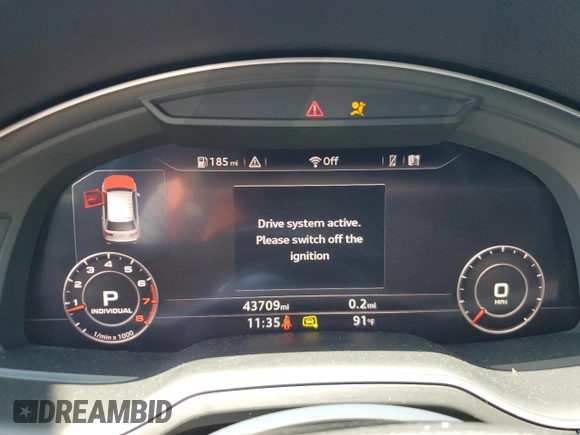 2018 Audi Q7 Premium Plus z VIN WA1LAAF78JD043140, wystawiony jako Copart lot #64671315 z przebiegiem 43 709 mil mil oraz Szkoda całkowita • Salvage title. Historia ofert i sprzedaży dostępna na DreamBid. Obrazek 9.
