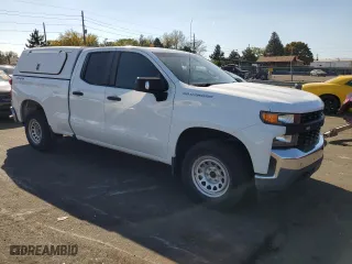 2019 Chevrolet Silverado 1500 Work Truck with VIN 1GCRYAEH2KZ296402, listed as a Copart auction lot 75011074 with 150,052 mi miles and Clean Title. Bid and sale history available at carsss.com. Image 4.
