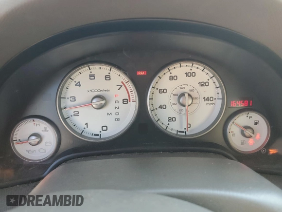 2005 Acura RSX with VIN JH4DC54875S006541, listed as a Copart auction lot 67569564 with 164,581 mi miles and Salvage Title. Bid and sale history available at carsss.com. Image 9.