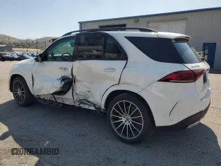 2021 Mercedes-Benz GLE 350 with VIN 4JGFB4KB8MA436066, listed as a Copart auction lot 45682765 with 20,515 mi miles and Salvage title. Bid and sale history available at DreamBid. Image 2.