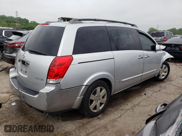 2004 Nissan Quest SE z VIN 5N1BV28U74N325634, wystawiony jako Copart lot #54238404 z przebiegiem Nie podano mil oraz Szkoda całkowita • Salvage title. Historia ofert i sprzedaży dostępna na DreamBid. Obrazek 3.