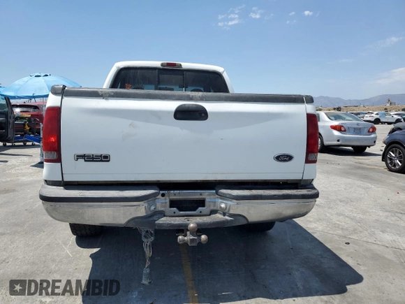 1999 Ford F-250 XL with VIN 1FTNX20L8XEB01923, listed as a Copart auction lot 65404495 with 383,297 mi miles and Salvage title. Bid and sale history available at DreamBid. Image 6.