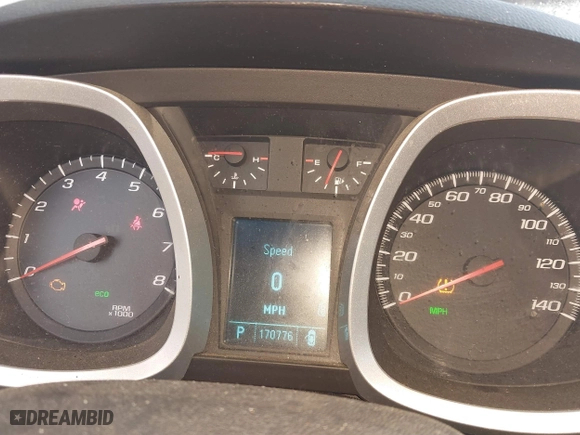 2010 Chevrolet Equinox LT w/1LT with VIN 2CNALDEW5A6364905, listed as a IAAI auction lot 41040905 with 170,776 mi miles. Bid and sale history available at carsss.com. Image 7.