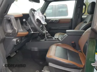 2024 Ford Bronco Outer Banks with VIN 1FMDE8BH5RLA98261, listed as a Copart auction lot 49084995 with 954 mi miles and Salvage title. Bid and sale history available at DreamBid. Image 7.