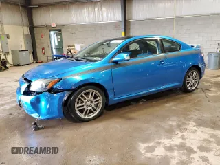 2010 Scion tC z VIN JTKDE3B76A0314986, wystawiony jako Copart lot #57118075 z przebiegiem 81 354 mil mil oraz Szkoda całkowita • Salvage title. Historia ofert i sprzedaży dostępna na DreamBid. Obrazek 1.
