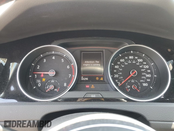2021 Volkswagen GTI S z VIN 3VW5T7AUXMM008260, wystawiony jako Copart lot #58324085 z przebiegiem 84 296 mil mil oraz Szkoda całkowita • Salvage title. Historia ofert i sprzedaży dostępna na DreamBid. Obrazek 9.