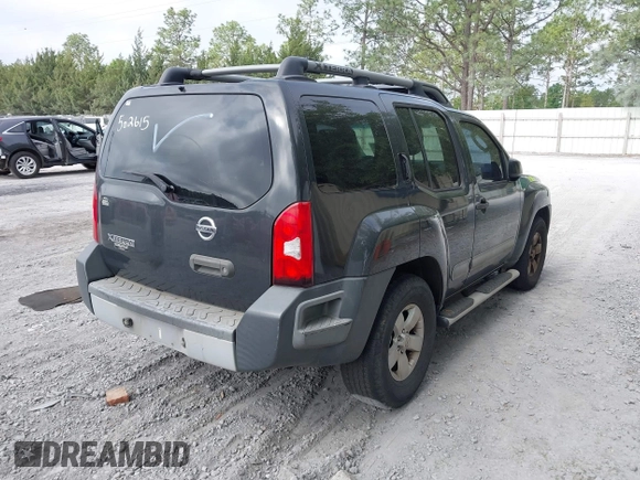 2012 Nissan Xterra X with VIN 5N1AN0NU3CC502615, listed as a IAAI auction lot 42048179 with 278,068 mi miles and . Bid and sale history available at DreamBid. Image 4.
