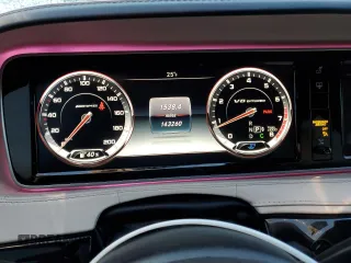 2016 Mercedes-Benz S-Class AMG S 63 with VIN WDDUG7JB2GA212530, listed as a Copart auction lot 86179514 with 143,260 mi miles and Salvage Title. Bid and sale history available at carsss.com. Image 9.