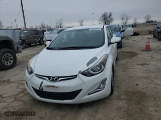 2015 Hyundai Elantra Limited with VIN 5NPDH4AE1FH624753, listed as a Copart auction lot 85233594 with 83,107 mi miles and Salvage Title. Bid and sale history available at carsss.com. Image 5.