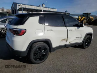 2021 Jeep Compass Altitude with VIN 3C4NJCBB5MT564013, listed as a Copart auction lot 46349225 with 36,561 mi miles and Salvage title. Bid and sale history available at DreamBid. Image 3.