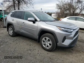 2023 Toyota RAV4 LE with VIN 2T3G1RFV2PC331995, listed as a Copart auction lot 49627305 with 22,591 mi miles and Salvage title. Bid and sale history available at DreamBid. Image 4.