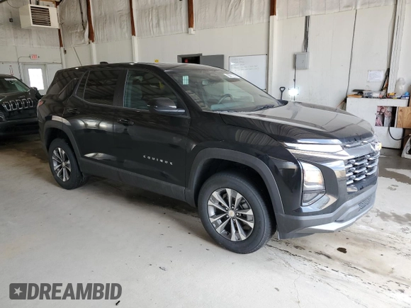 2025 Chevrolet Equinox FWD LT with VIN 3GNAXHEG8SL227454, listed as a Copart auction lot 51169825 with 2,233 mi miles and Salvage Title. Bid and sale history available at DreamBid. Image 4.