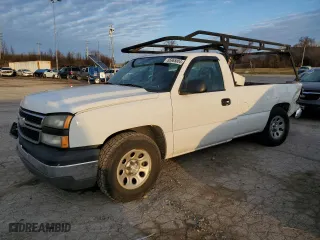 2006 Chevrolet Silverado 1500 Work Truck with VIN 3GCEC14X56G274437, listed as a Copart auction lot 85965804 with 0 mi miles and Salvage Title. Bid and sale history available at carsss.com. Image 1.