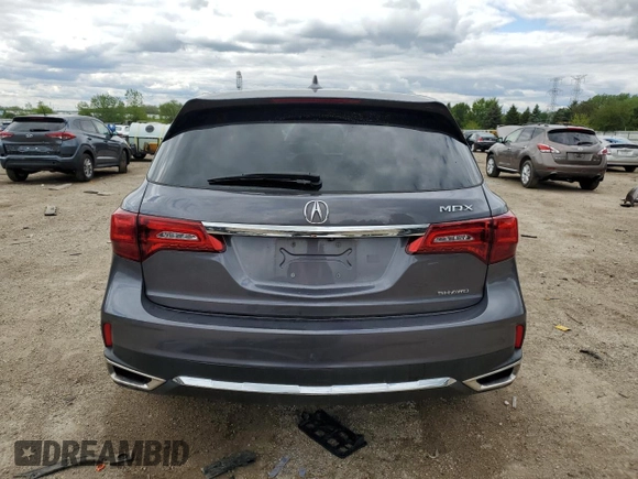 2020 Acura MDX с VIN 5J8YD4H38LL005822, выставлен на аукционе Copart как лот 57610055 с пробегом 56 433 миль миль и Списание • Salvage title. История ставок и продаж доступна на DreamBid. Изображение 6.