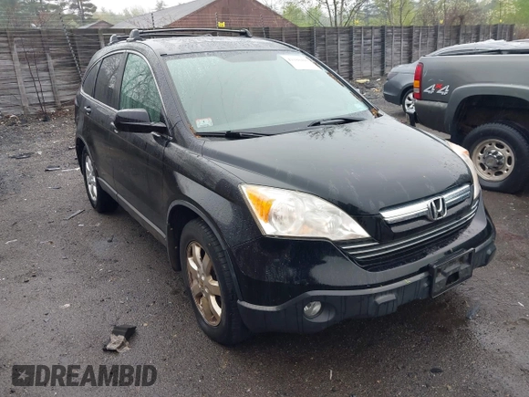 2007 Honda CR-V EX-L with VIN JHLRE48777C048737, listed as a IAAI auction lot 42188400 with 125,856 mi miles and . Bid and sale history available at carsss.com. Image 1.