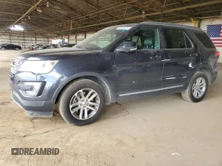 2017 Ford Explorer XLT with VIN 1FM5K7DH6HGB05701, listed as a Copart auction lot 50873675 with 103,914 mi miles and Clean Title. Bid and sale history available at carsss.com. Image 1.