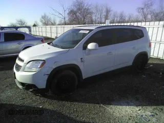2012 Chevrolet Orlando 1LT z VIN KL77P2EM3CK586541, wystawiony jako Copart lot #49203245 z przebiegiem 121 436 mil mil oraz Tytuł czysty. Historia ofert i sprzedaży dostępna na DreamBid. Obrazek 1.