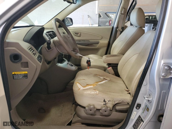 2008 Hyundai Tucson SE with VIN KM8JN72D68U814541, listed as a Copart auction lot 47106295 with 171,676 mi miles and Salvage Title. Bid and sale history available at carsss.com. Image 7.