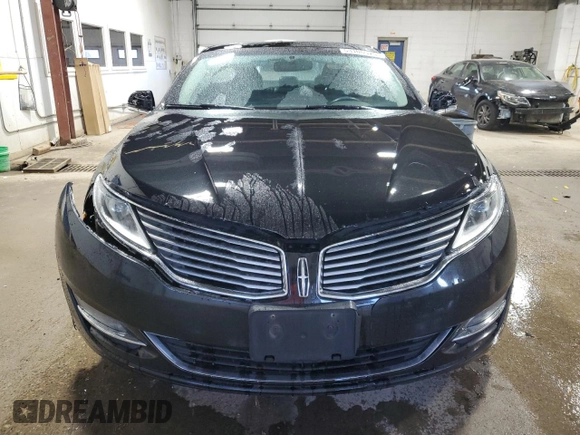 2014 Lincoln MKZ with VIN 3LN6L2GK6ER825015, listed as a Copart auction lot 53108575 with 0 mi miles and Salvage Title. Bid and sale history available at carsss.com. Image 5.