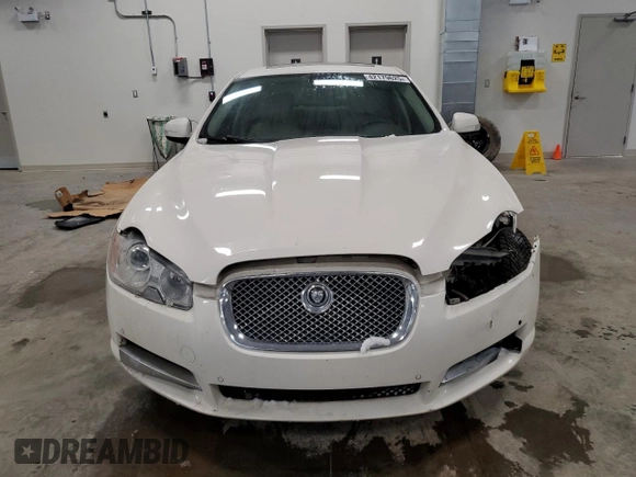 2009 Jaguar XF with VIN SAJXA06B69HR25287, listed as a Copart auction lot 42179625 with 222,124 mi miles and Salvage Title. Bid and sale history available at DreamBid. Image 5.