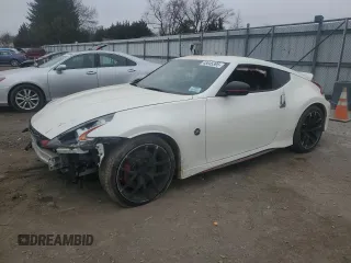 2018 Nissan 370Z Sport with VIN JN1AZ4EH1JM572711, listed as a Copart auction lot 48845395 with Not Provided miles and Salvage Title. Bid and sale history available at DreamBid. Image 1.