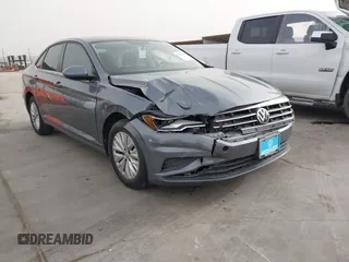 2019 Volkswagen Jetta S with VIN 3VWN57BU1KM259559, listed as a IAAI auction lot 41657592 with 11,700 mi miles and . Bid and sale history available at DreamBid. Image 1.