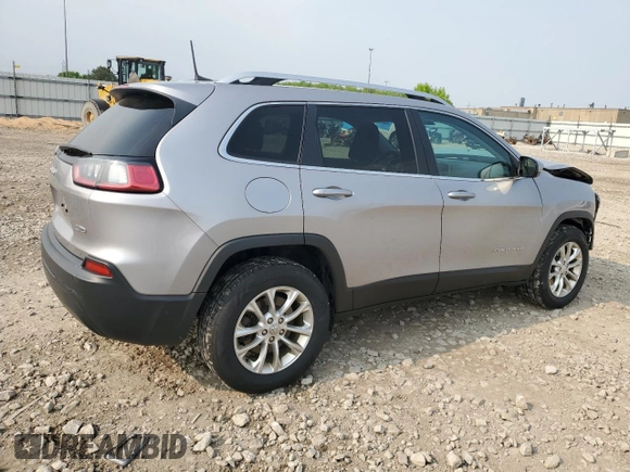2019 Jeep Cherokee Latitude with VIN 1C4PJMCBXKD274141, listed as a Copart auction lot 58926845 with 166,566 mi miles and Non repairable. Bid and sale history available at DreamBid. Image 3.