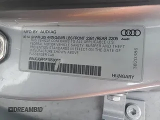 2015 Audi A3 2.0 TDI Premium Plus with VIN WAUCJGFF1F1059055, listed as a Copart auction lot 82885814 with 115,241 mi miles and Salvage Title. Bid and sale history available at carsss.com. Image 13.