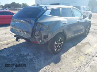 2023 Kia Sportage EX with VIN 5XYK33AF6PG117445, listed as a IAAI auction lot 42252081 with 18,070 mi miles and . Bid and sale history available at DreamBid. Image 4.