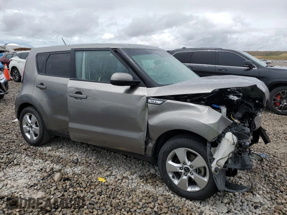2019 Kia Soul with VIN KNDJN2A28K7025384, listed as a Copart auction lot 56750395 with 65,312 mi miles and Salvage title. Bid and sale history available at DreamBid. Image 4.
