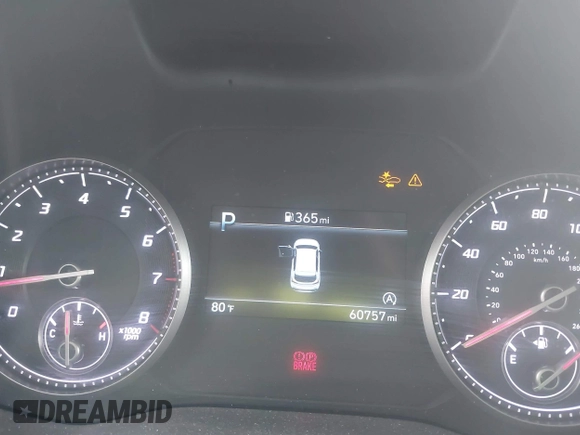 2023 Hyundai Santa Fe SEL with VIN 5NMS2DAJ0PH524289, listed as a IAAI auction lot 42076241 with 60,757 mi miles and . Bid and sale history available at DreamBid. Image 15.