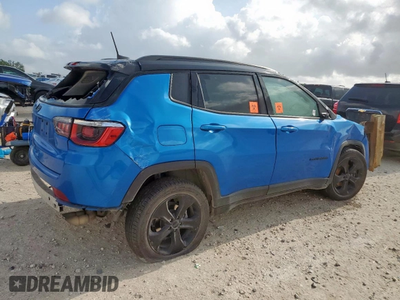 2019 Jeep Compass Latitude с VIN 3C4NJDBB4KT761614, выставлен на аукционе Copart как лот 60567995 с пробегом Не указан миль и Списание • Salvage title. История ставок и продаж доступна на DreamBid. Изображение 3.