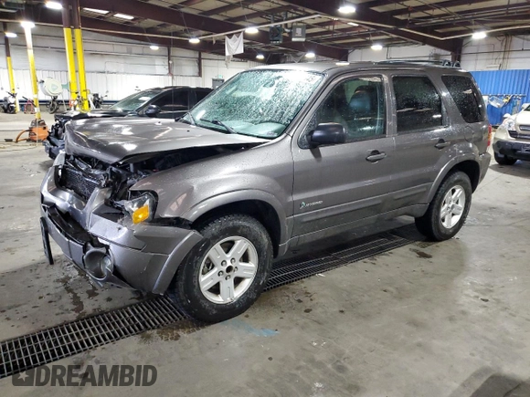 2006 Ford Escape Hybrid with VIN 1FMCU95H76KB36333, listed as a Copart auction lot 55693945 with 147,470 mi miles and Non repairable. Bid and sale history available at DreamBid. Image 1.