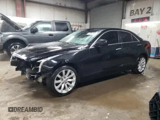 2018 Cadillac ATS AWD z VIN 1G6AE5RX6J0175277, wystawiony jako Copart lot #46592385 z przebiegiem 60 060 mil mil oraz Szkoda całkowita • Salvage title. Historia ofert i sprzedaży dostępna na DreamBid. Obrazek 1.