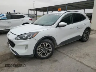 2020 Ford Escape SEL with VIN 1FMCU0H62LUB18280, listed as a Copart auction lot 53116495 with 89,460 mi miles and Salvage Title. Bid and sale history available at carsss.com. Image 1.