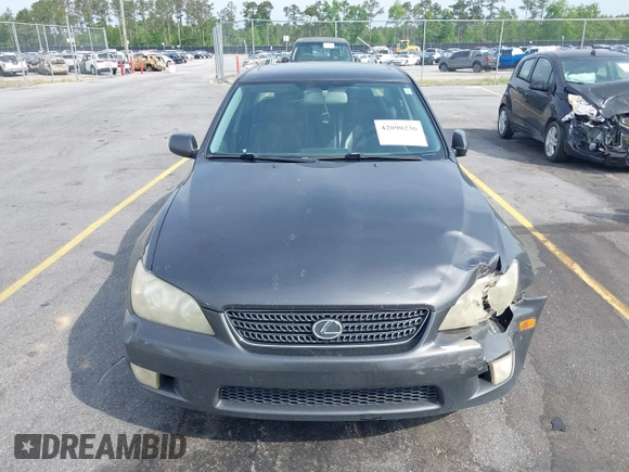 2002 Lexus IS 300/350 with VIN JTHBD192820038102, listed as a IAAI auction lot 42090236 with 268,307 mi miles and . Bid and sale history available at DreamBid. Image 13.