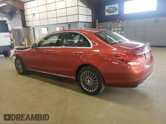 2016 Mercedes-Benz C 300 Luxury with VIN 55SWF4KB8GU157719, listed as a Copart auction lot 53180595 with 114,888 mi miles and Salvage Title. Bid and sale history available at carsss.com. Image 2.