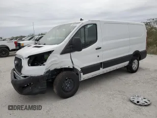 2024 Ford Transit Cargo with VIN 1FTBR1Y88RKA33408, listed as a Copart auction lot 75762044 with Not Provided miles and Clean Title. Bid and sale history available at DreamBid. Image 1.