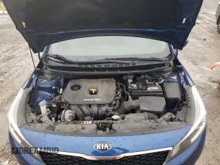 2017 Kia Forte S with VIN 3KPFL4A7XHE128592, listed as a Copart auction lot 47742925 with 124,332 mi miles and Salvage Title. Bid and sale history available at DreamBid. Image 11.