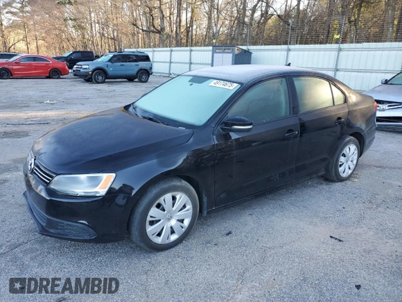 2014 Volkswagen Jetta Sedan SE w/Connectivity with VIN 3VWD07AJ7EM333122, listed as a Copart auction lot 49174675 with 129,317 mi miles and Clean Title. Bid and sale history available at carsss.com. Image 1.